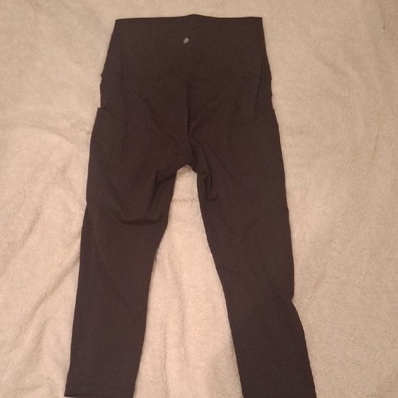 Yogalicious Lux Dark Brown Leggings Size L - Picture 5 of 5